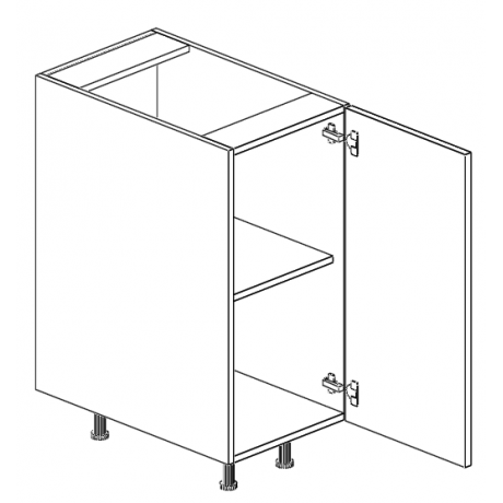 Base Cabinet 15"W Single Door