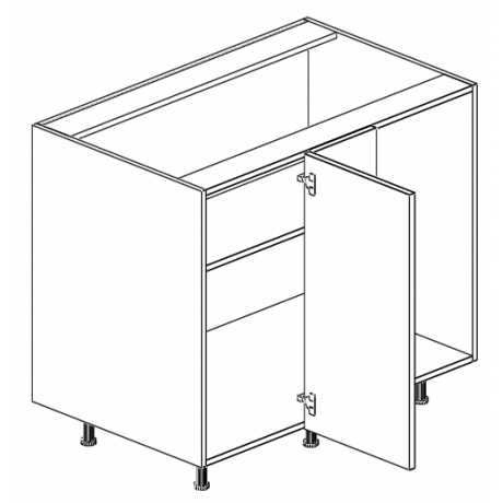 Blind Base Corner 36"W 