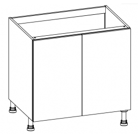 Vanity Sink Base 30"W 