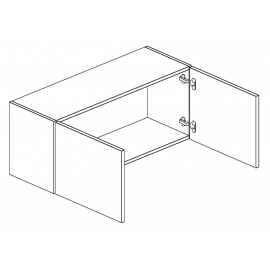 Wall Cabinet 33"Wx15"H Two Doors