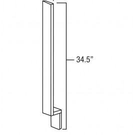 Base Filler with Toe Kick 6"W