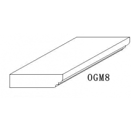 Ogee Molding/Baseboard 2"H 