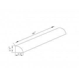 Quarter Round/Shoe Molding 