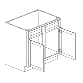 Sink Base Cabinet 30"W Double Doors 