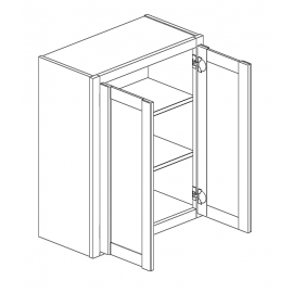 Wall Cabinet 27"Wx30"H Double Door 