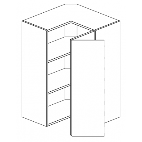 Wall L-Shaped Corner 24"Wx30"H