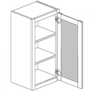 Wall Cabinets - Single Open Frame Door