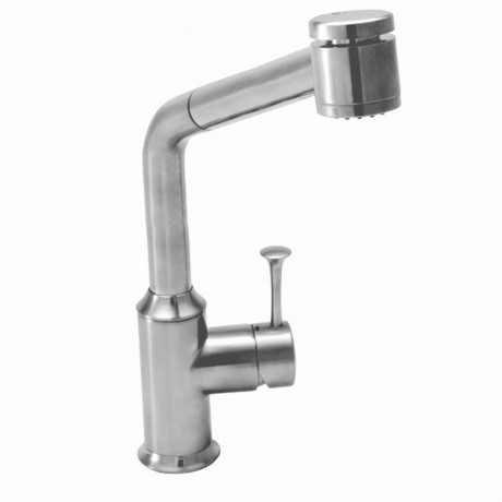 Pekoe Pull-Out High Arch Kitchen Faucet in Chrome